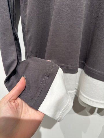 Super Smooth Two Tone Tee (5-8Nov $228, 之後批發價$268）