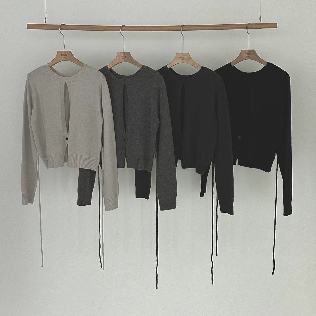 Two-Ways Quality Knit Top