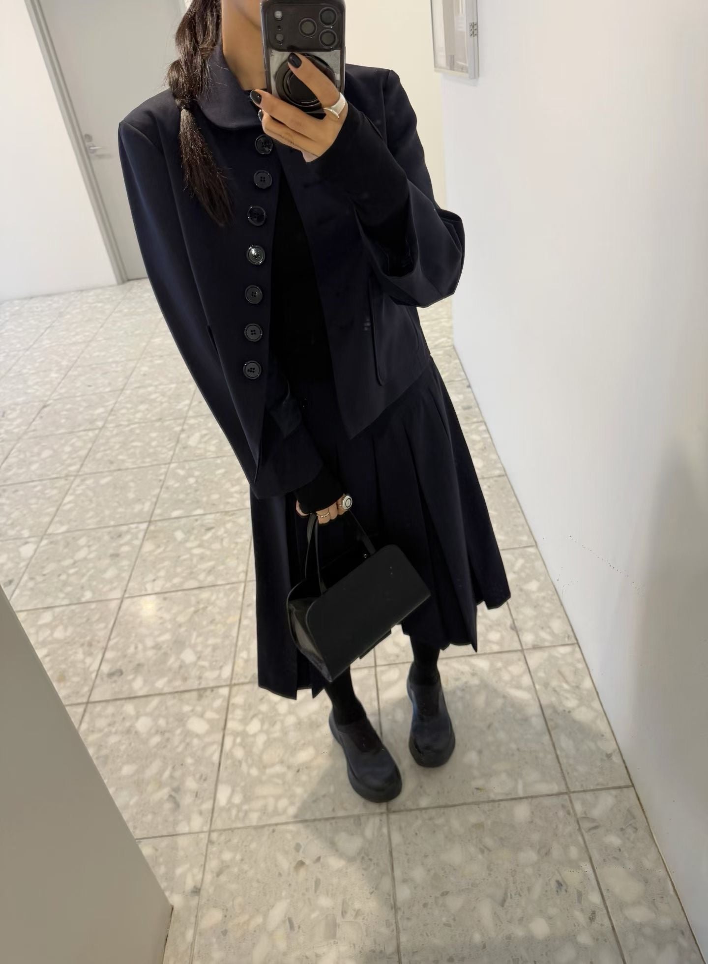 Deluxe Doll Collar Button Coat (24-26Sep超抵價$988, 之後批發價$1088)