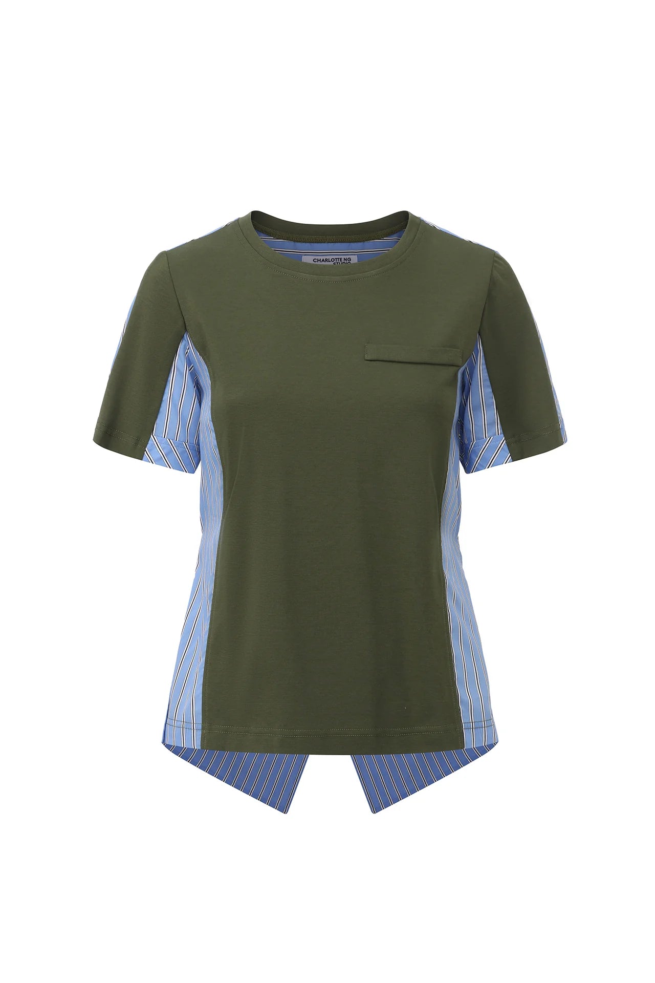 Flipped Shirting Top