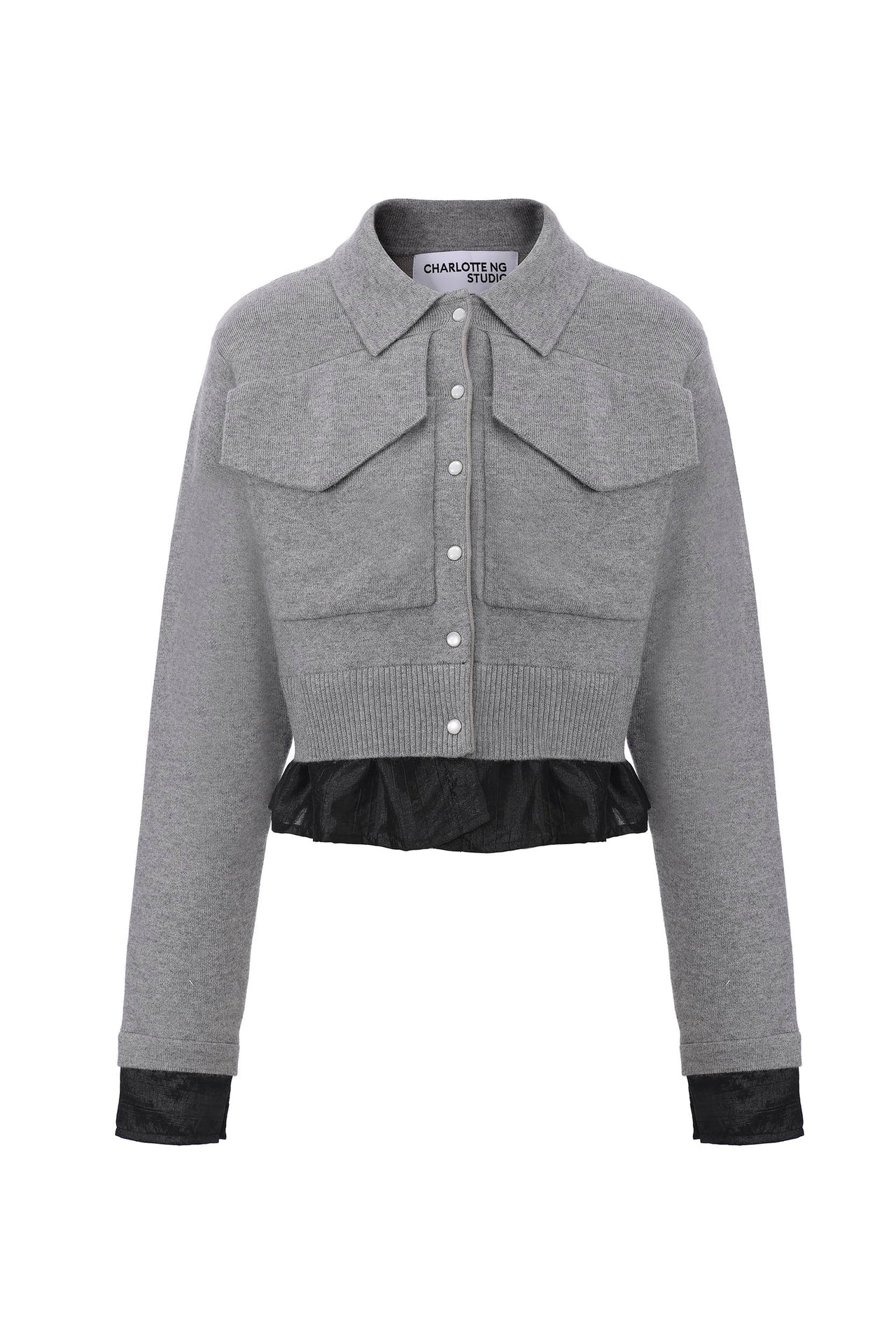 Inner Shirting Pockets Cardigan
