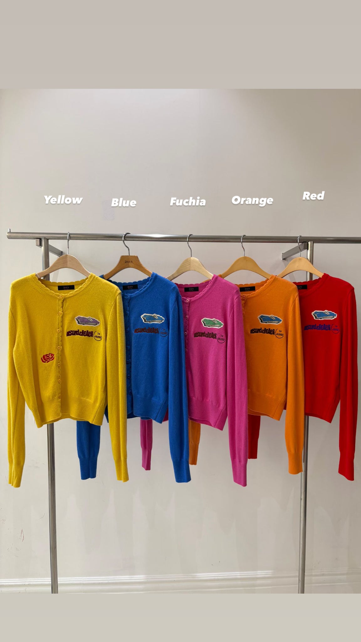 Colourful Embroidered Cardigan (24-26Sep超抵價$498, 之後批發價$568)