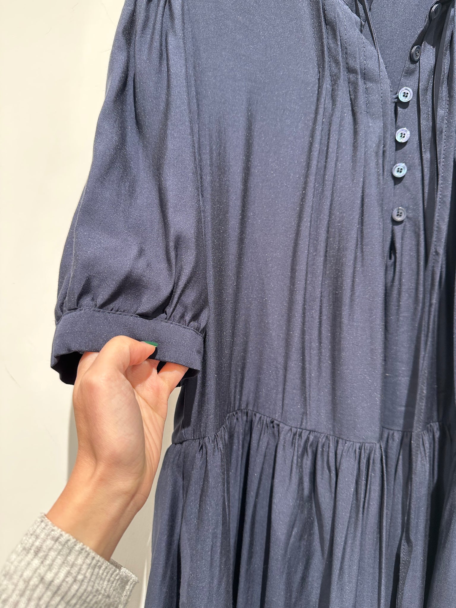 Quality Open Collar Dress