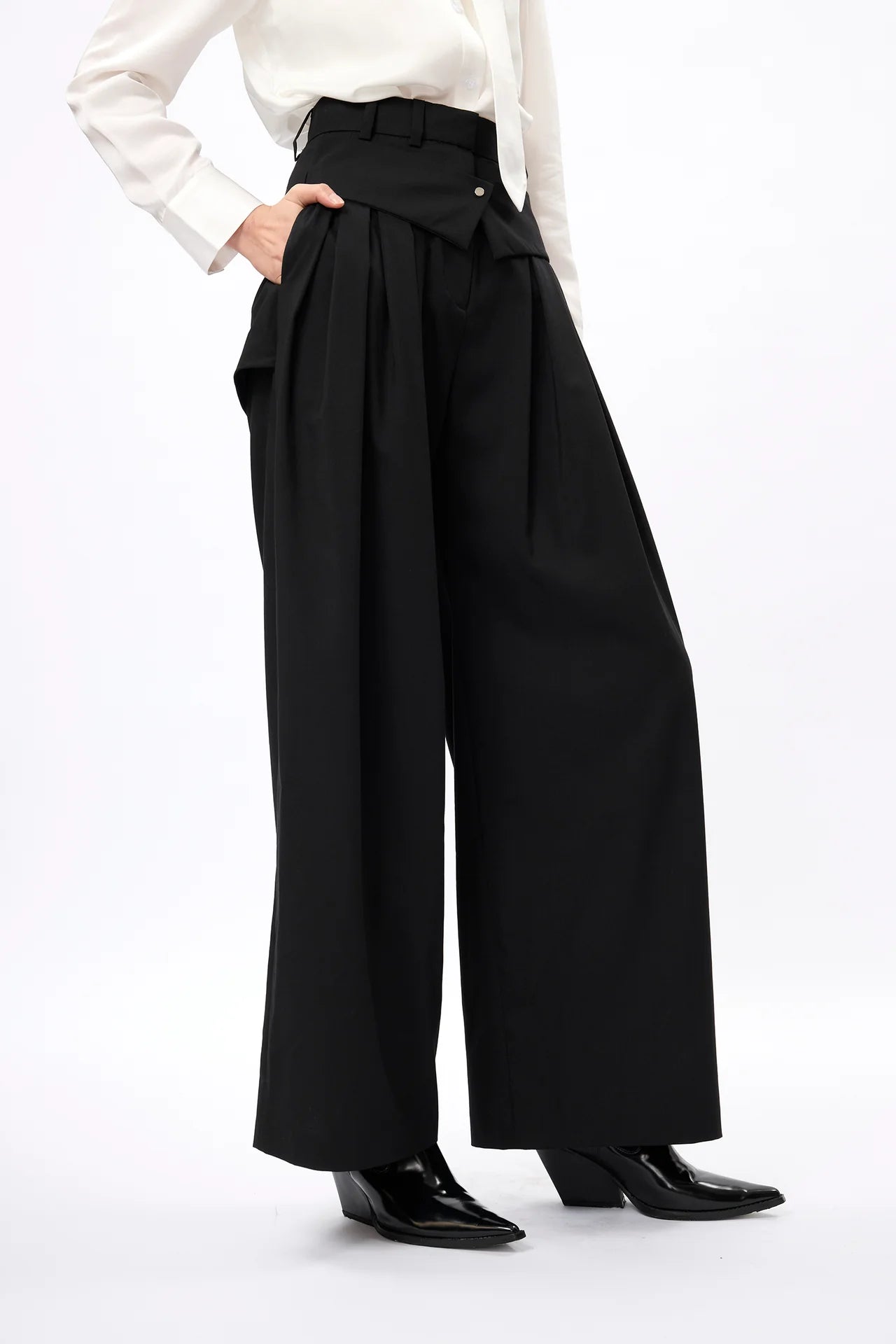 Pleated Dressy Trousers