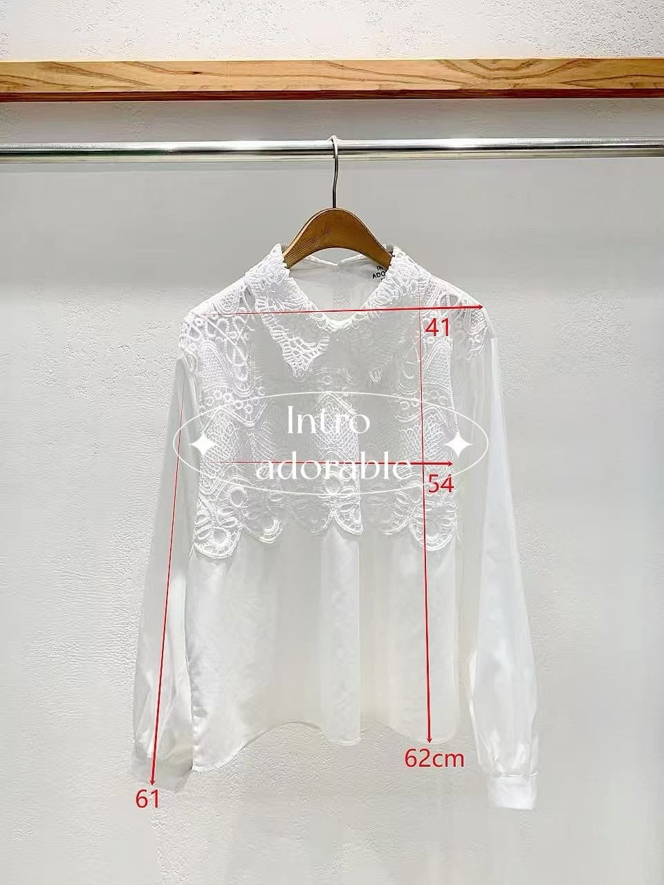 Lace Collar Top  (8-10Oct超抵價$368, 之後批發價$398)