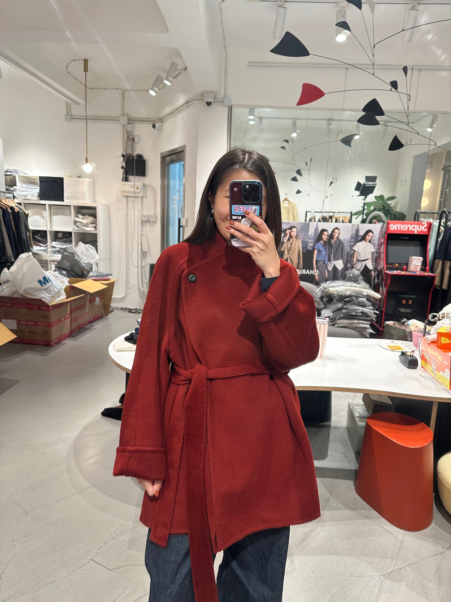 Stylish Handmade Wool Coat (10-12Dec $798, 之後批發價$998）
