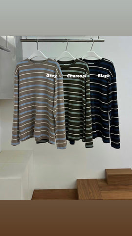 Quality Oversize Stripe Tee