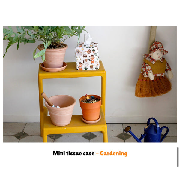 Mini Tissue Case - Gardening