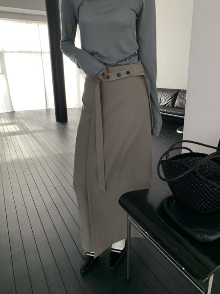 Stylish Button Skirt