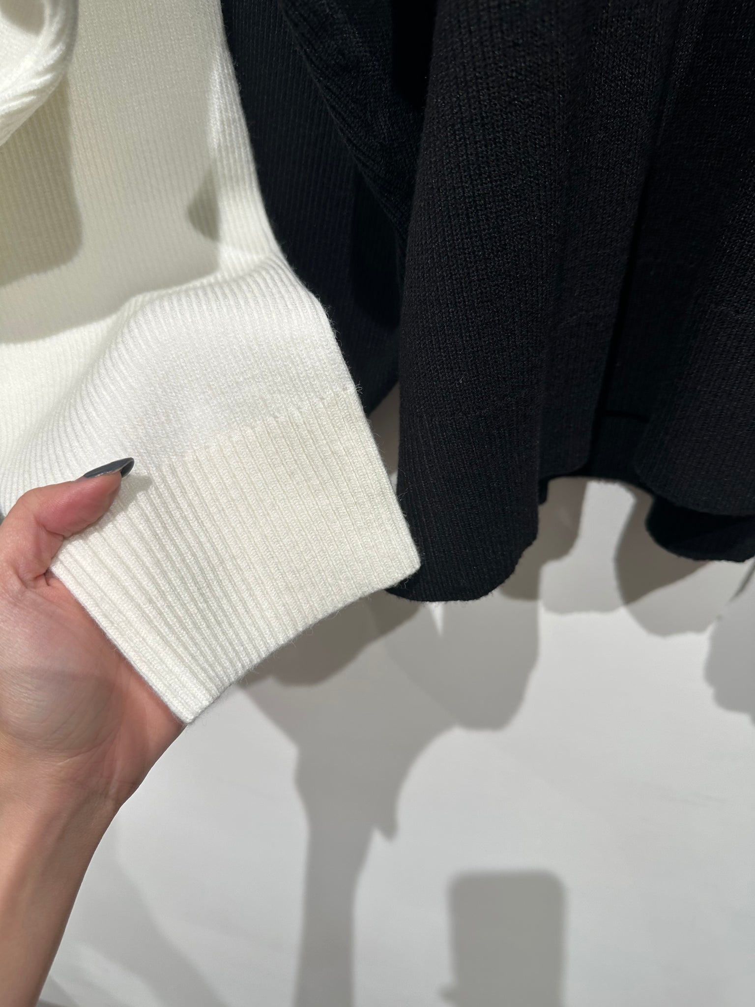 Quality Open Collar Oversize Pullover