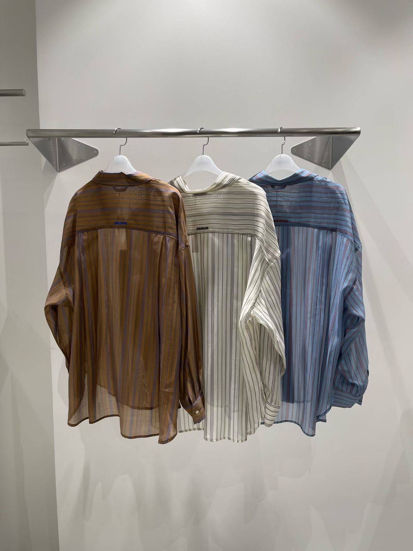 Deluxe See Through Stripe Shirt  (8-10Oct超抵價$598, 之後批發價$668)