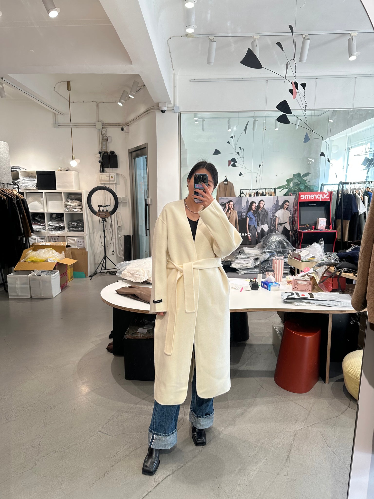 Timeless Handmade Wool Coat