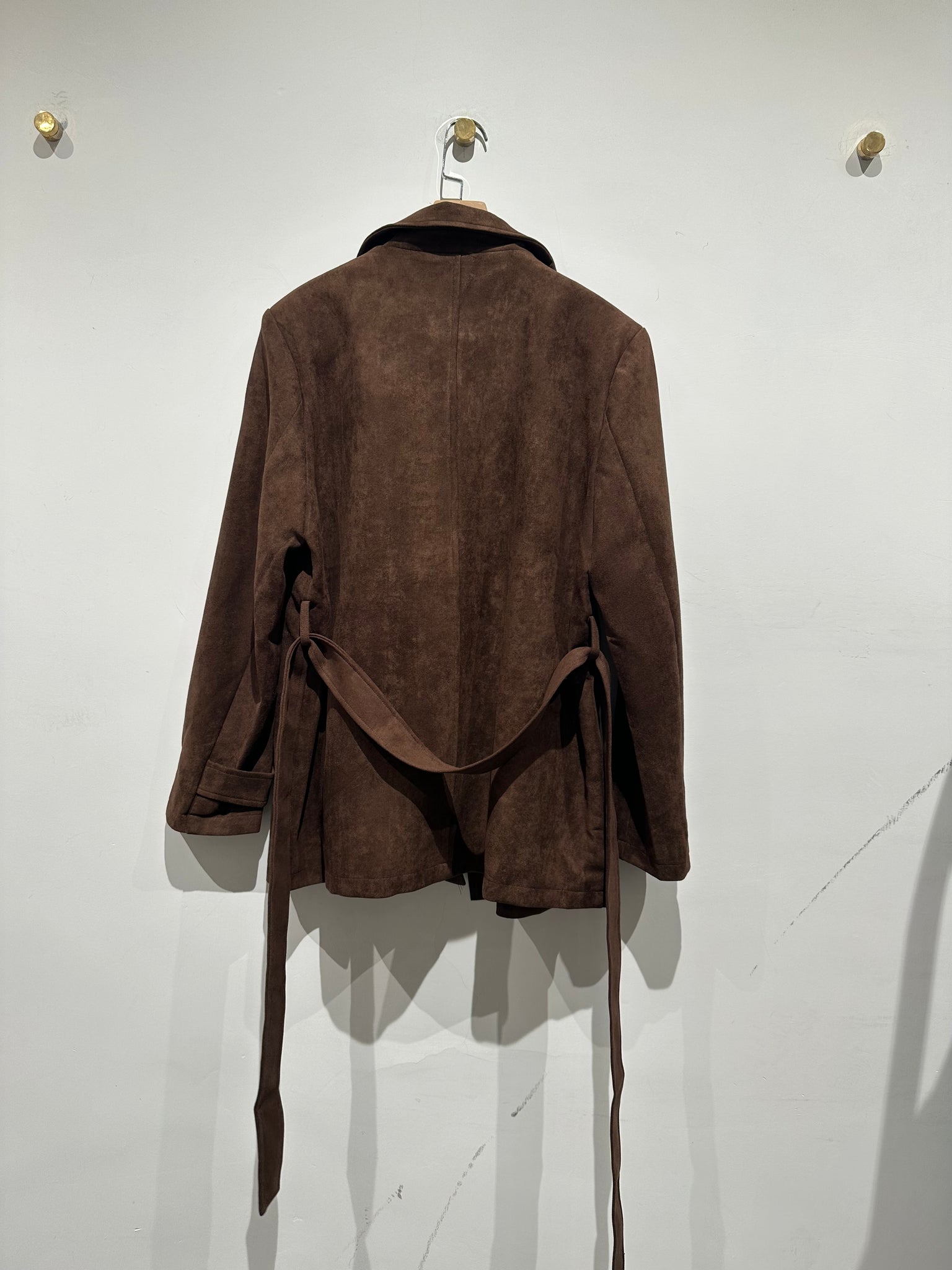 Cool Suede Trench Coat  (16-17Oct超抵價$548, 之後批發價$598)