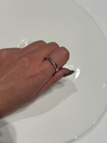 925 Silver Sparkle Twirl Ring (22-24Jan $228, 之後批發價$268）