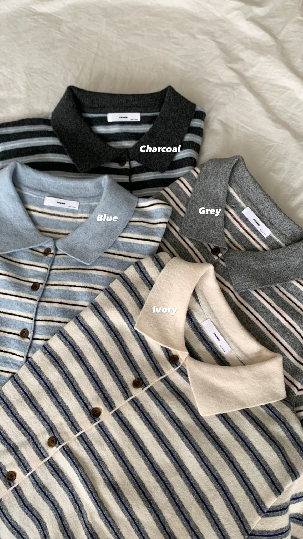 Polo Stripe Boxy Cardigan