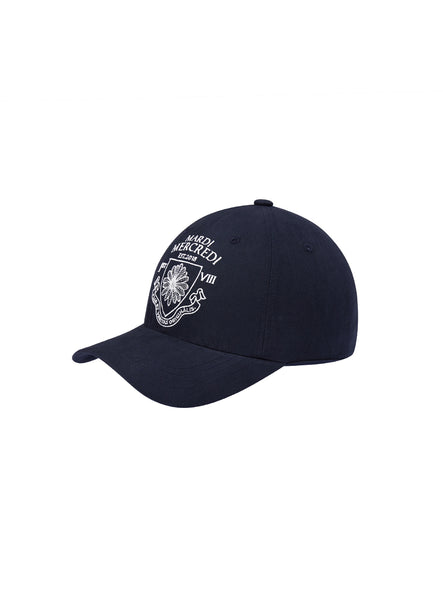 CAP ALUMNI EMBLEM NAVY IVORY