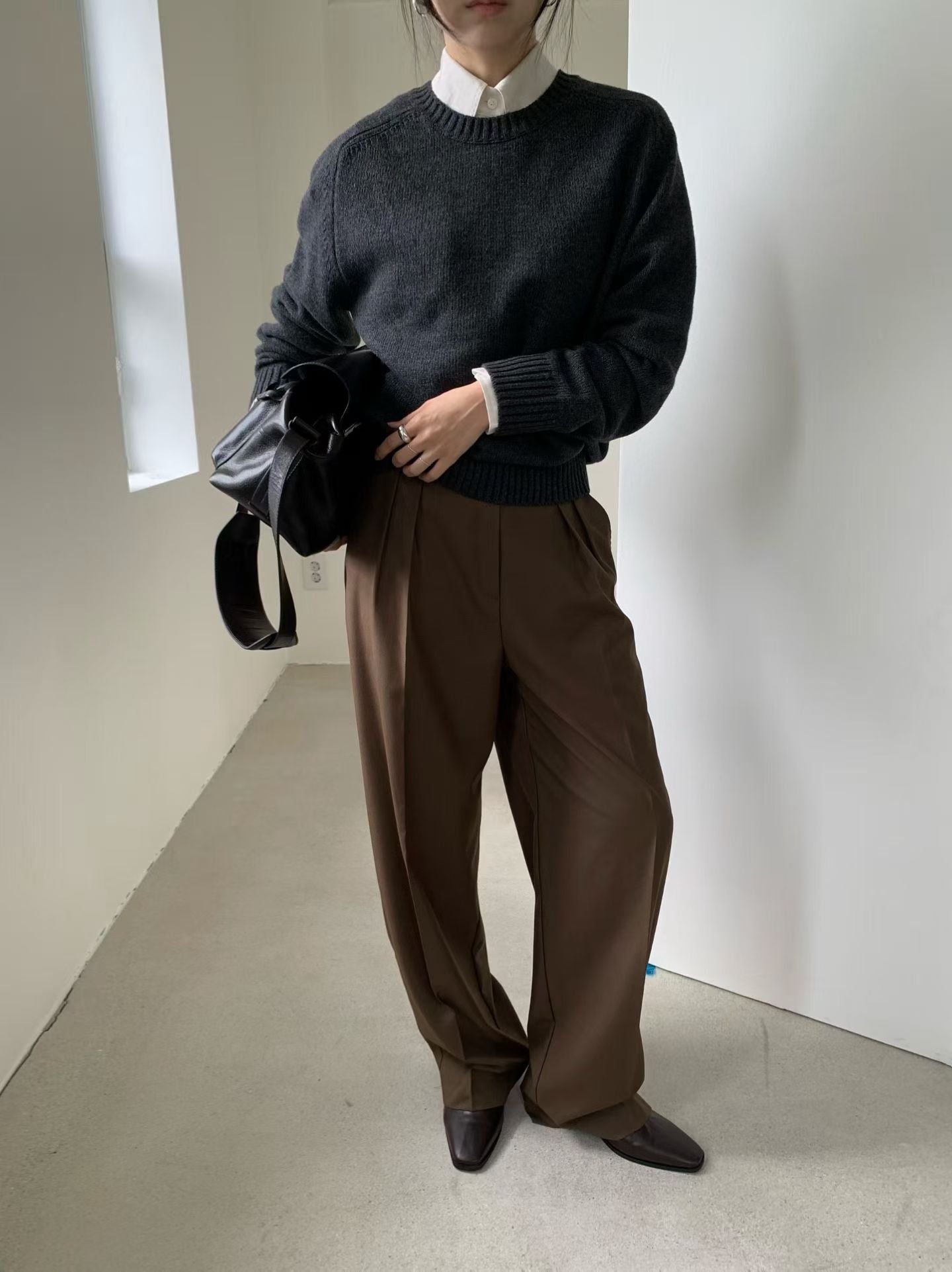 Asymmetric Back Pocket Tailor Pants (9-11Sep超抵價$468, 之後批發價$498)