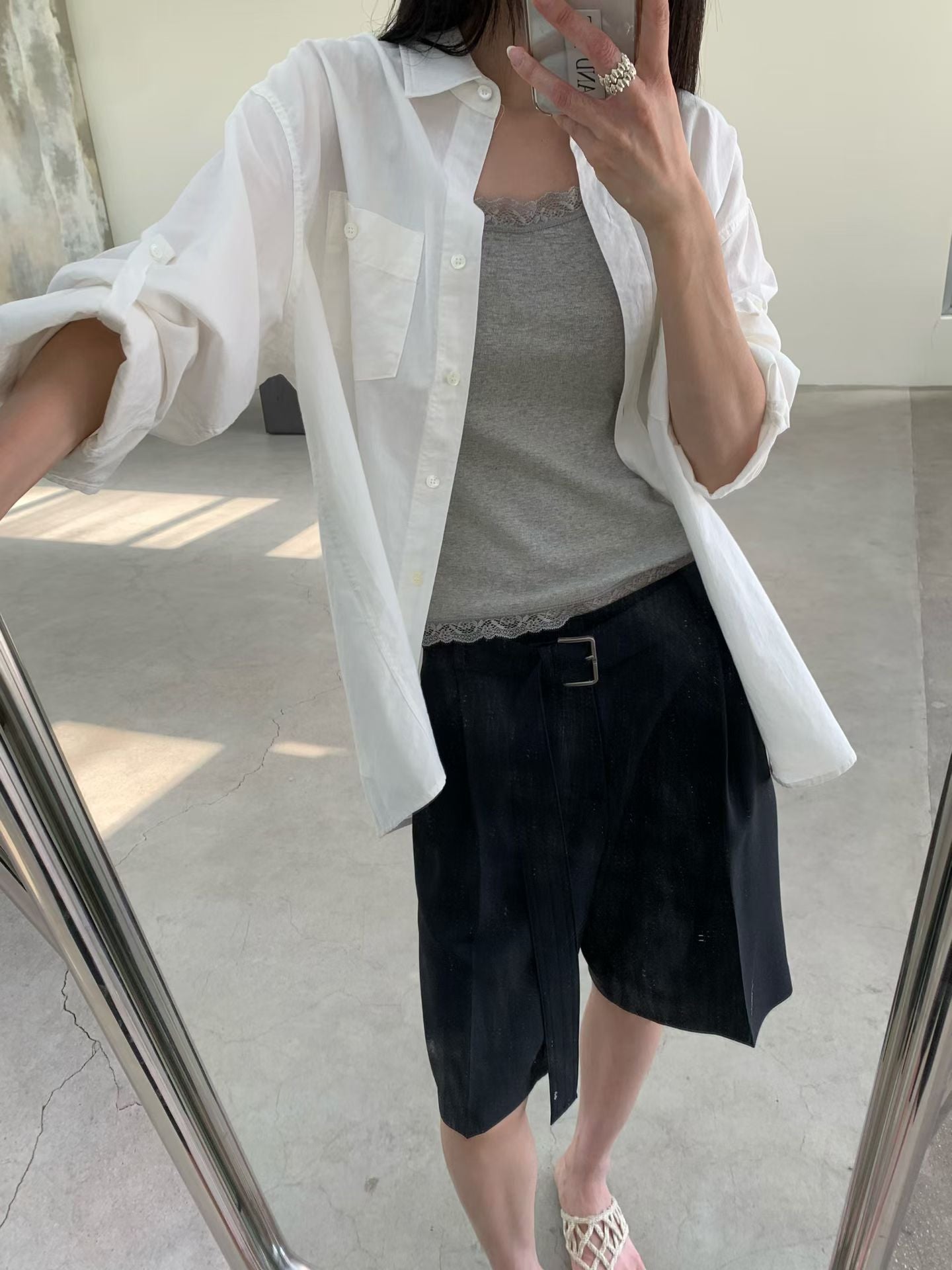Must Buy Quality Belt Summer Shorts