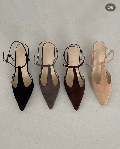 Suede Flats