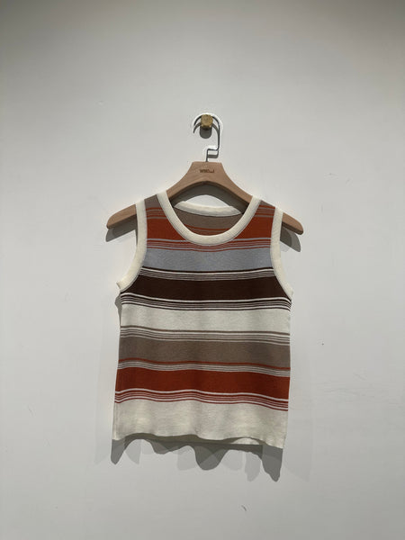 Crew Neck Stripe Knit Vest  (2-5Jul 超抵價$198, 之後批發價$248)