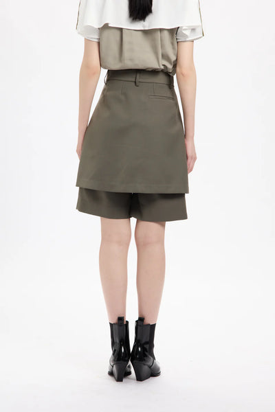 Elegant Shorts Olive