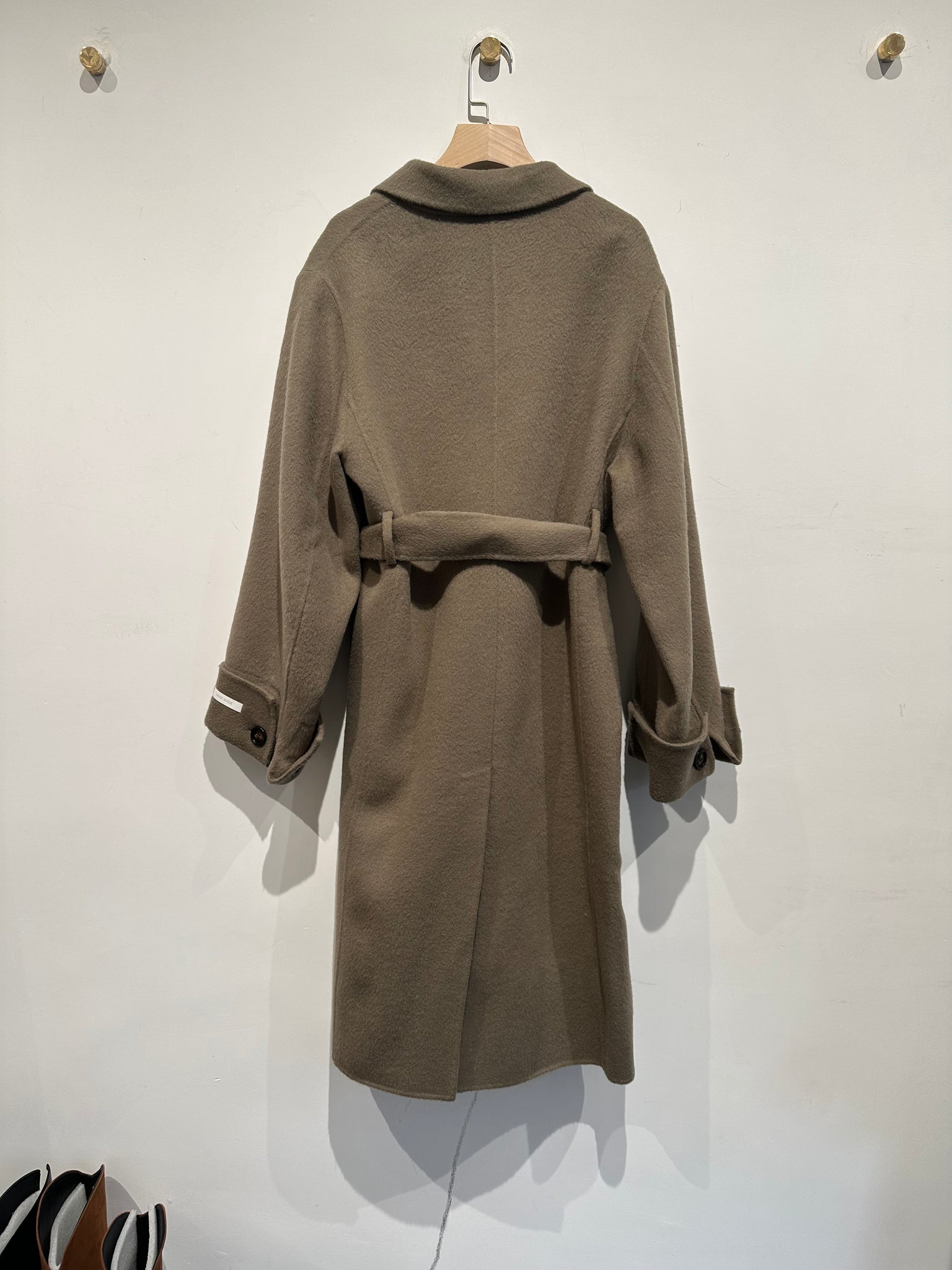 Handmade Trench Wool Coat