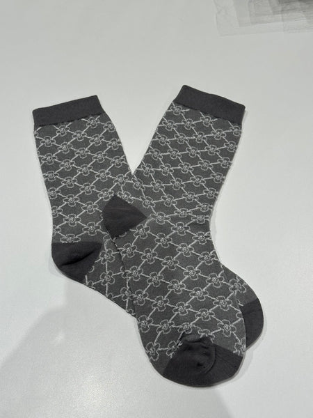 Embossed Rhombus Pattern Socks (14-17Oct超抵價$68, 之後批發價$78)
