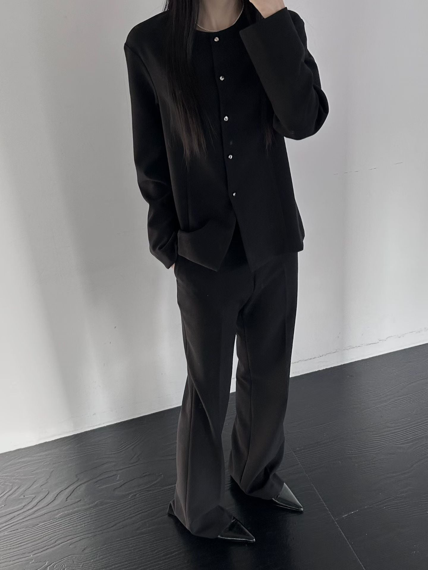 Modern Button Jacket