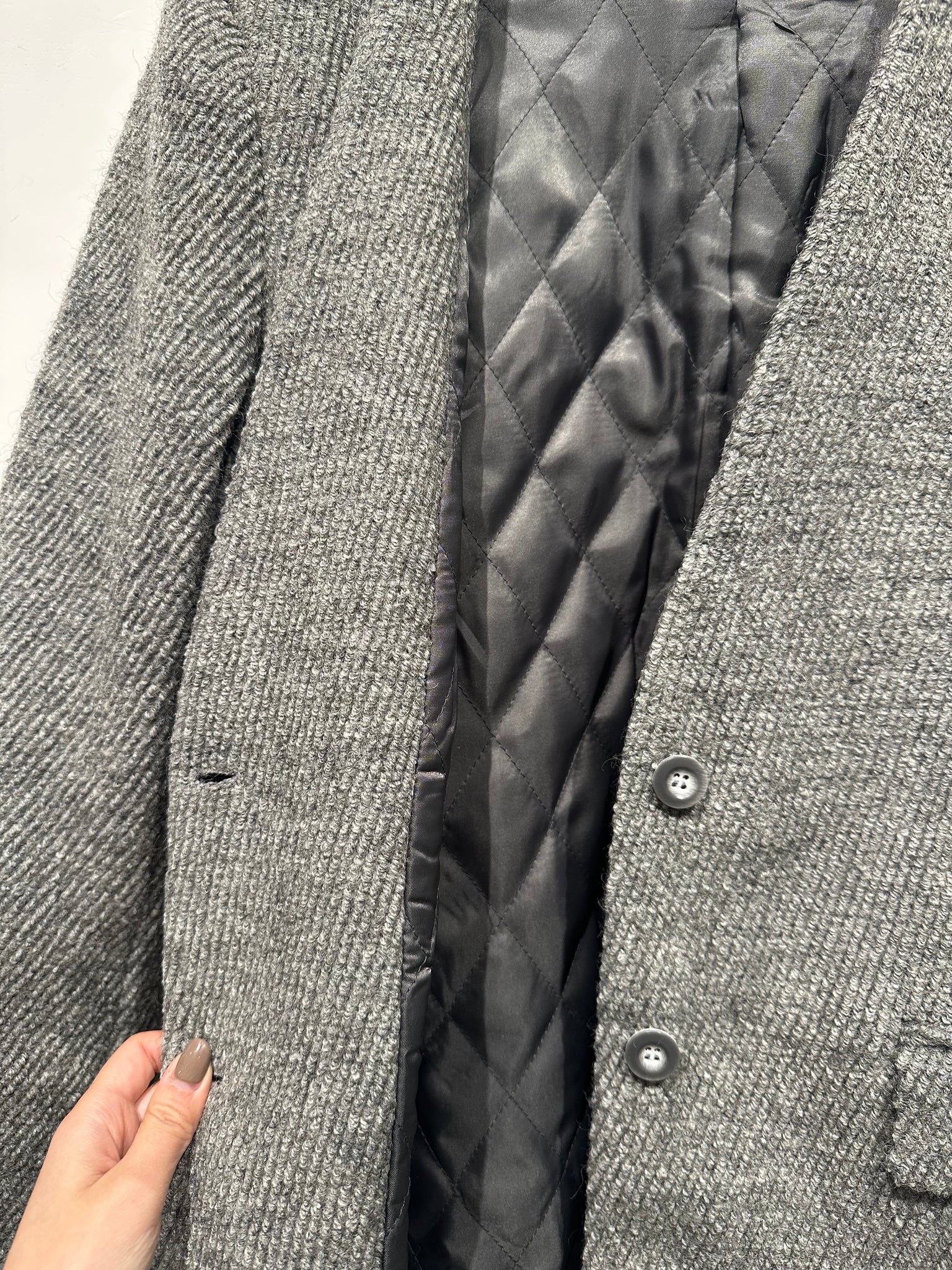 Wool Padding Collarless Blazer (22-24Jan 568, 之後批發價$698）