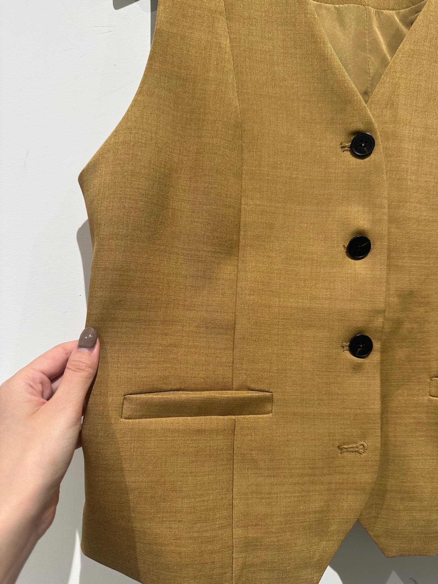 Khaki Causal Gilet  (2-5Jul 超抵價$298, 之後批發價$398)