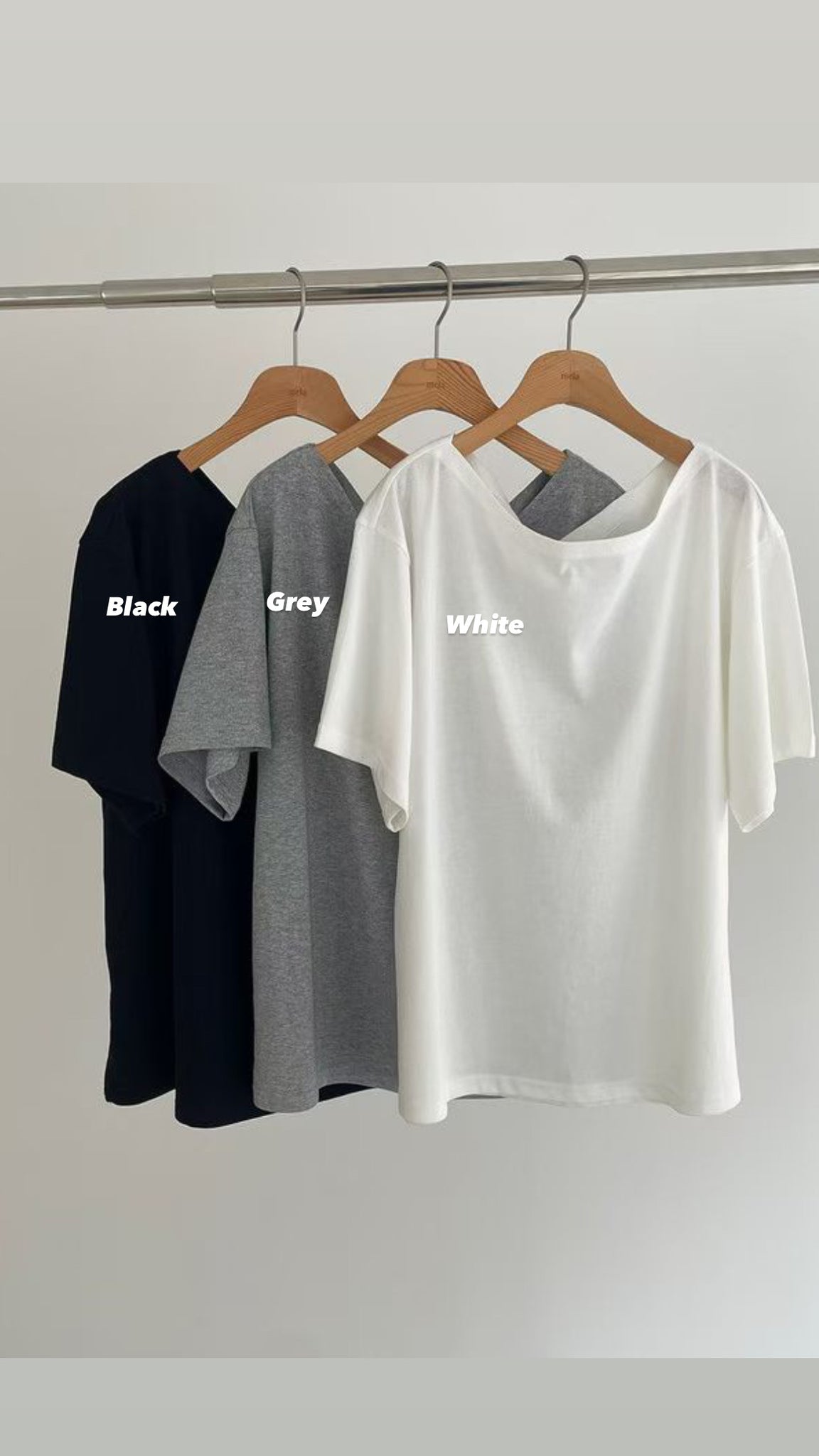 Oversize Single Shoulder Tee (18-20Jun 超抵價$298, 之後批發價$328)