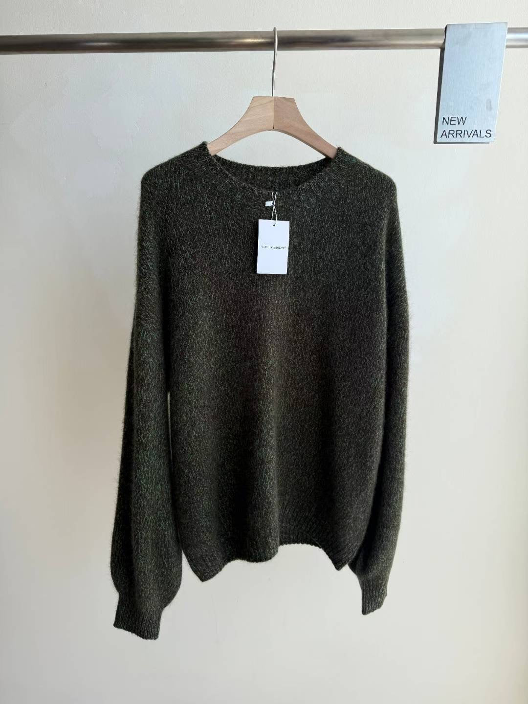 Quality Mixed Wool Knit Top