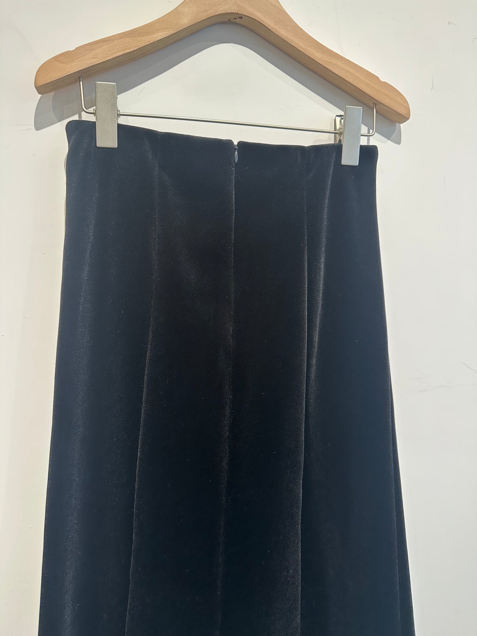 Quality Long Velvet Fishtail Skirt