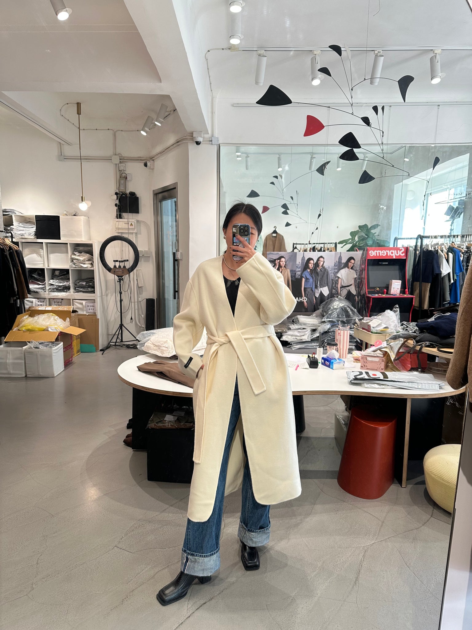 Timeless Handmade Wool Coat