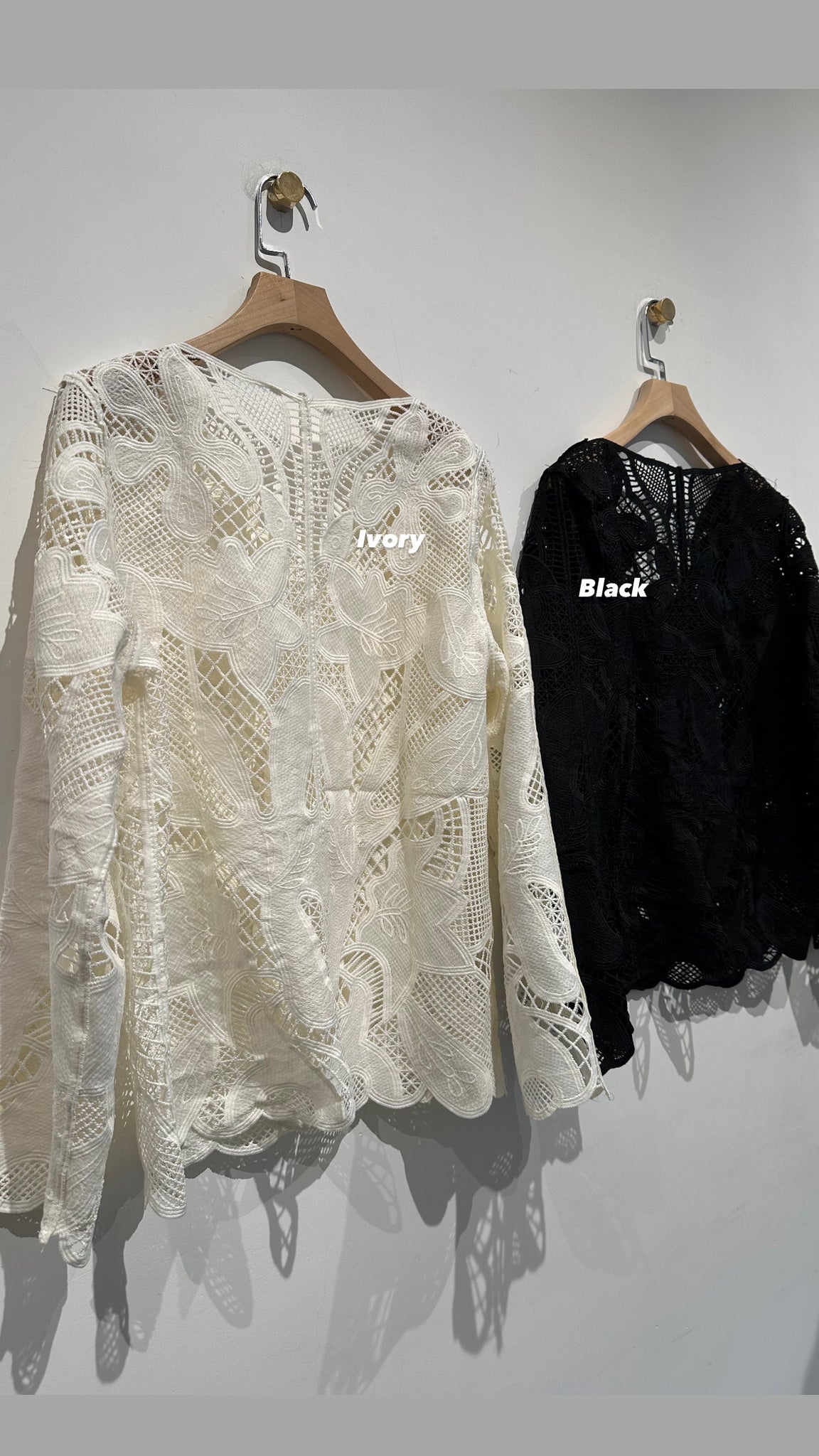 Lace Die Cut Shirt