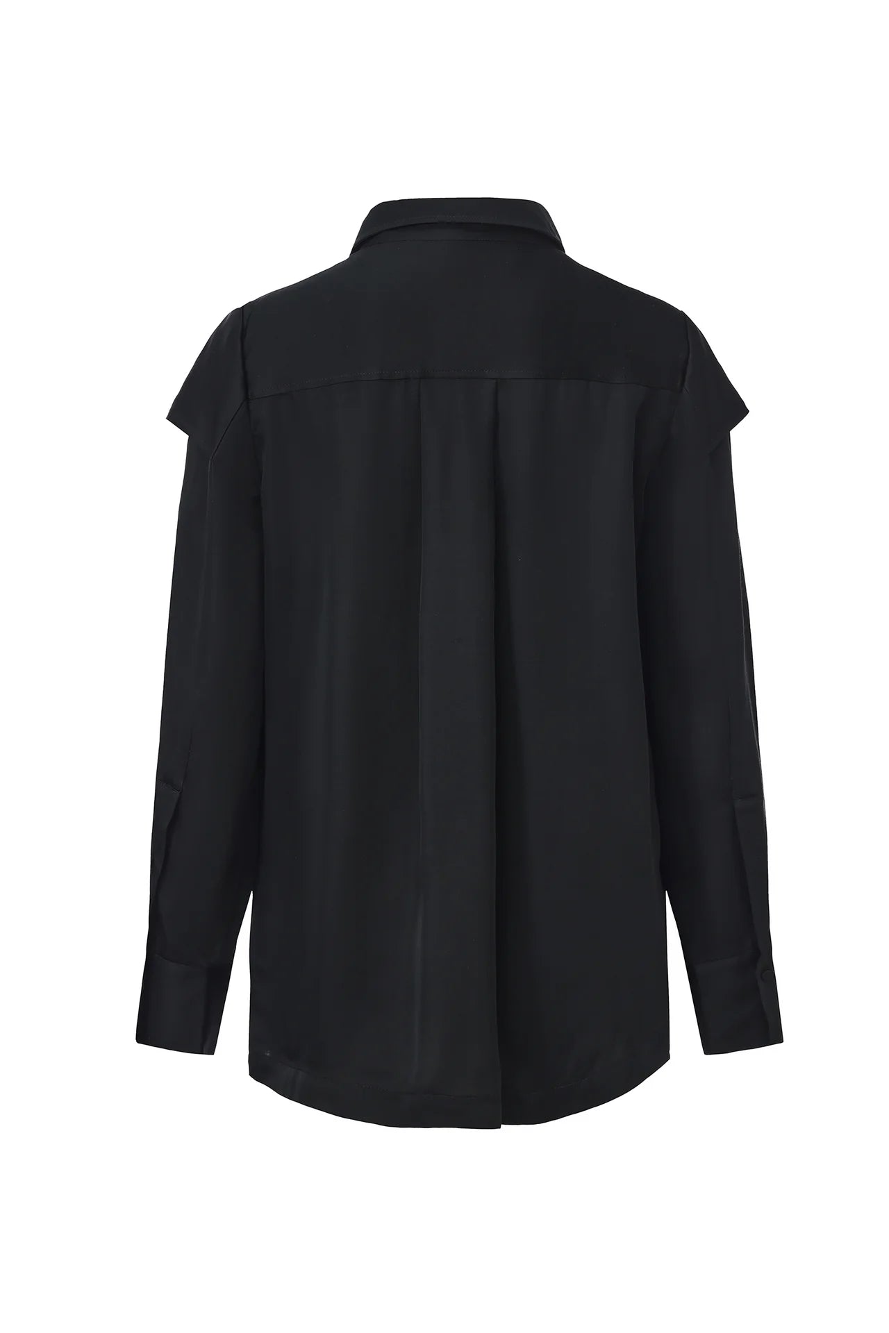 Elegant Cape Flare Shirt