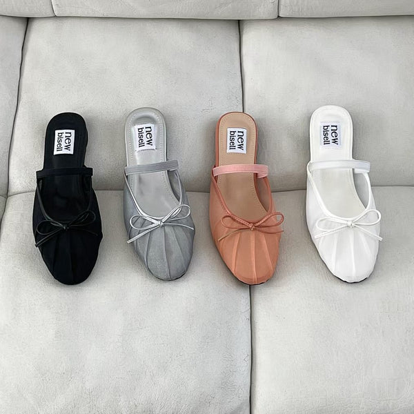 Mesh Ballerina Mules  (限時超抵快閃價$398至今晚23:59, 18-20Jun 超抵價$428, 之後批發價$468)