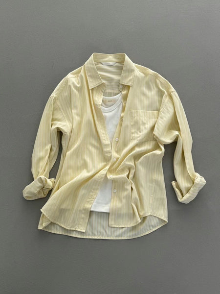 Subtle Shinny Stripe Shirt (20-22Mar $428, 之後批發價$468）