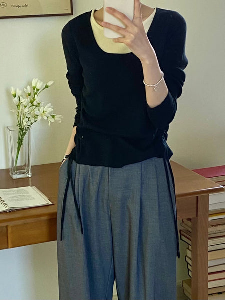 Skinny Layers Knit Top