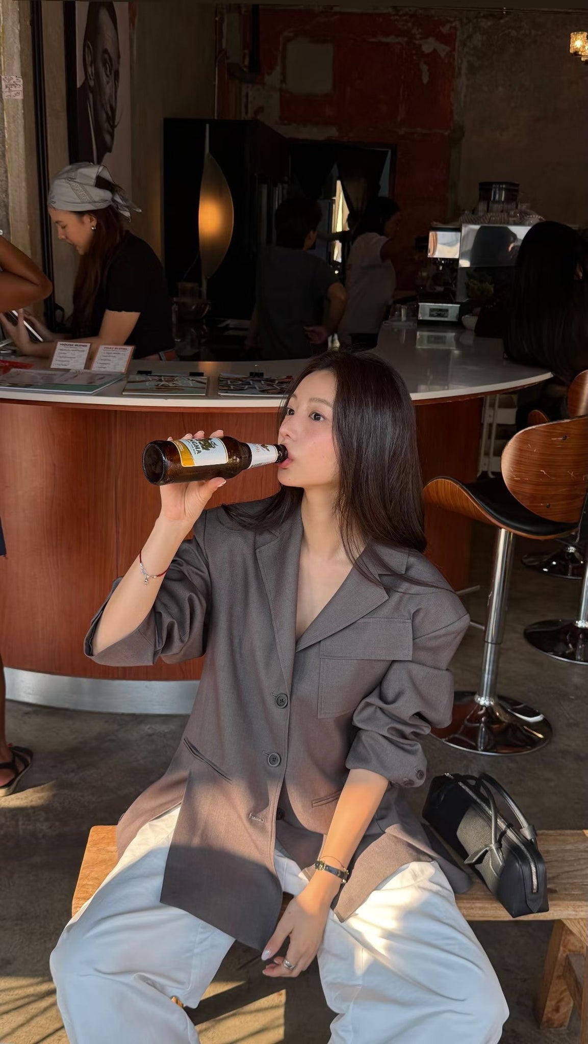 Premium Asymmetric Pocket Blazer