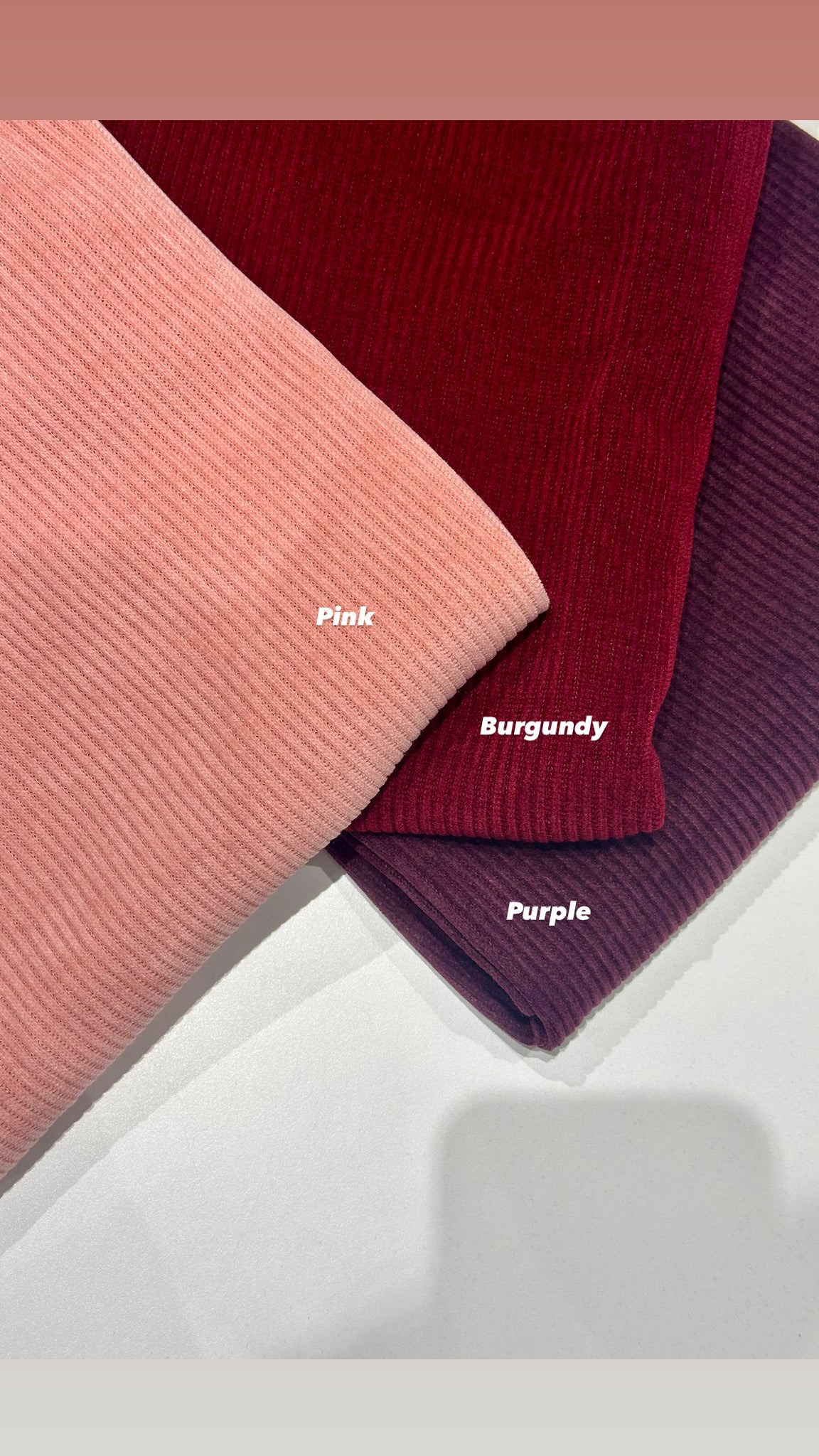 Corduroy Ribbed Pensil Skirt  (加購$198)