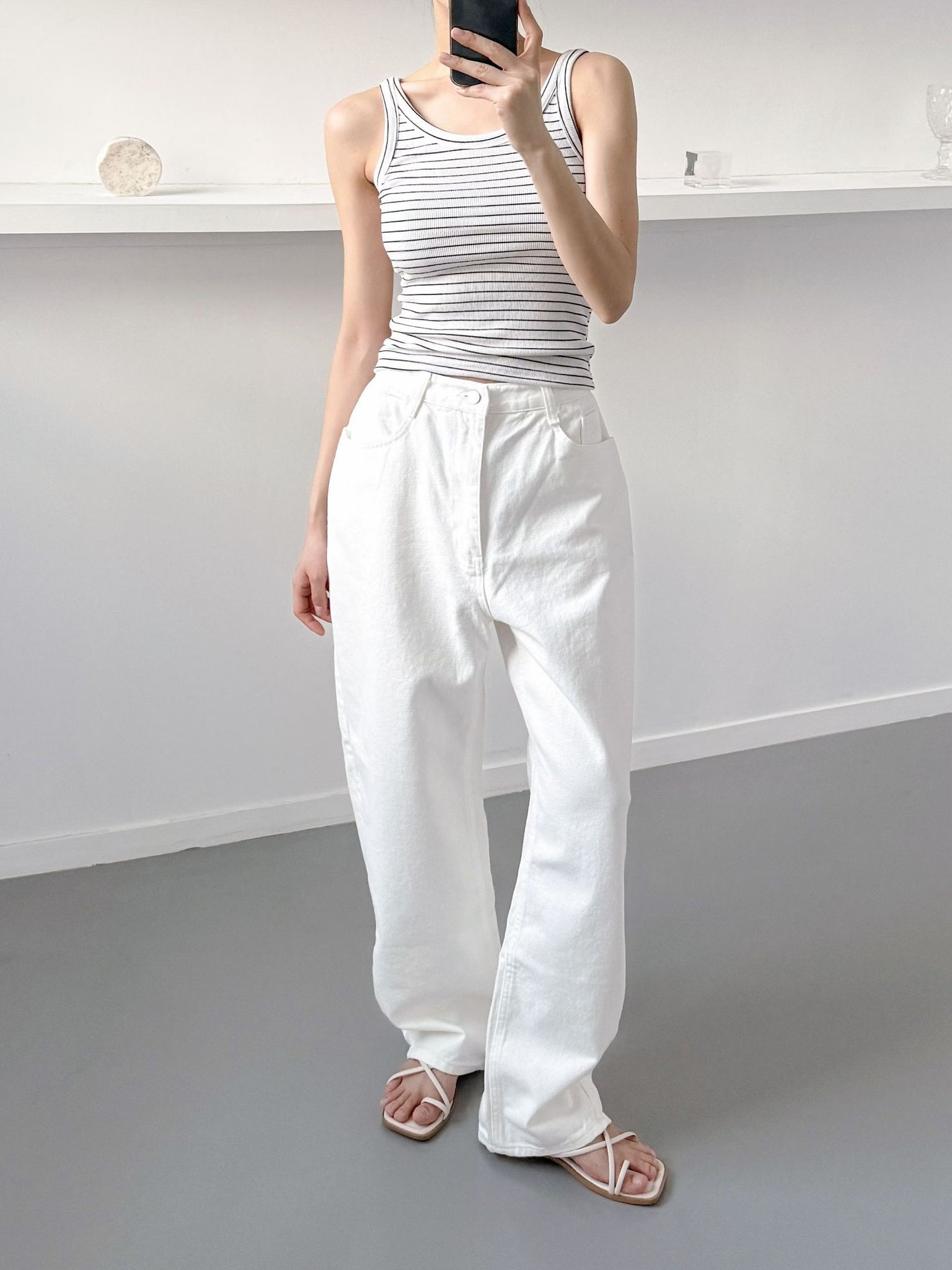 Summer White Jeans