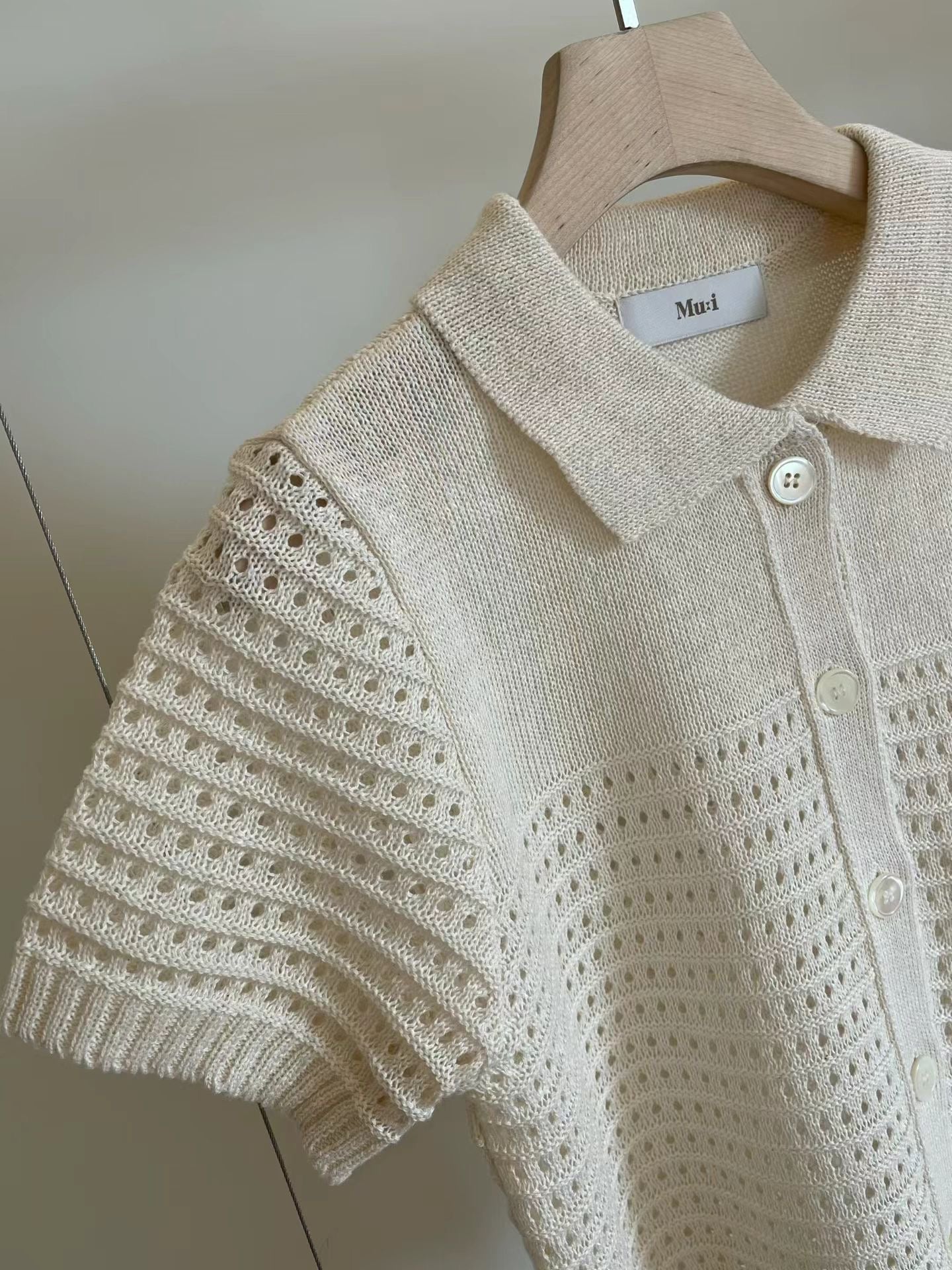 Quality Short Sleeve Cardigan (3-5Mar $468, 之後批發價$498）