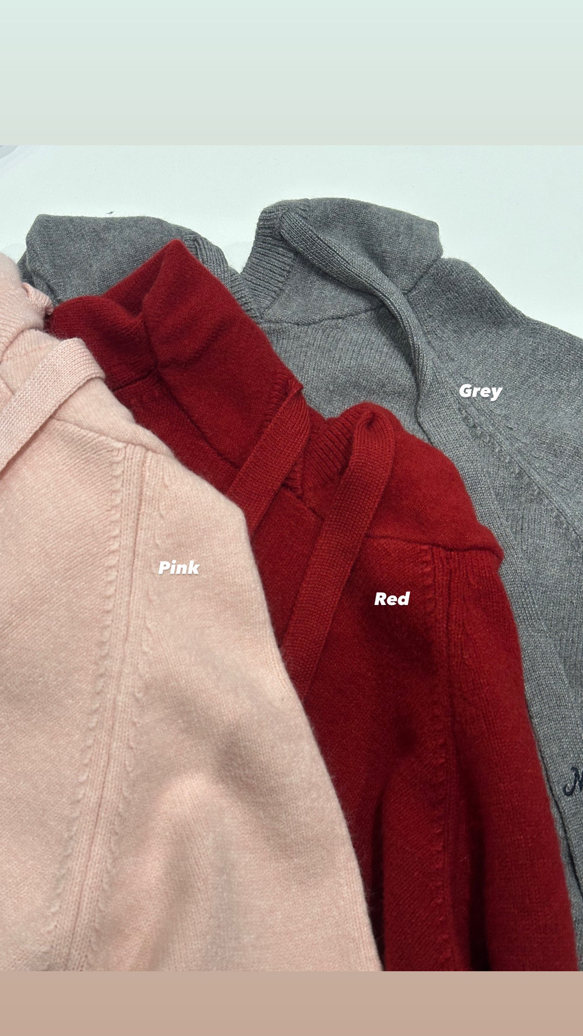 Daily Knit Hoodies (15-18Jan $398, 之後批發價$468）