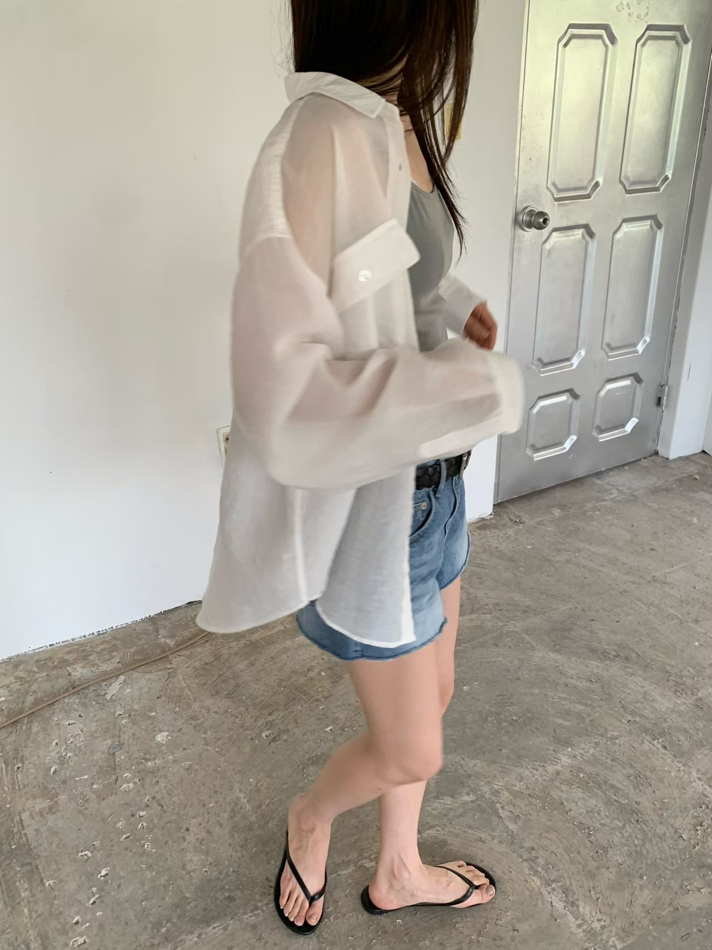 Baby Blue Thin Shirt (31Jul-2Aug 超抵價$598, 之後批發價$668)