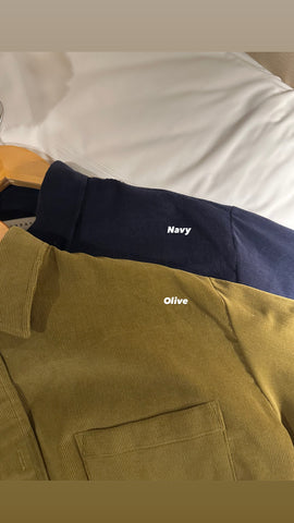 Sunday Corduroy shirt (26-28Nov $428, 之後批發價$468）