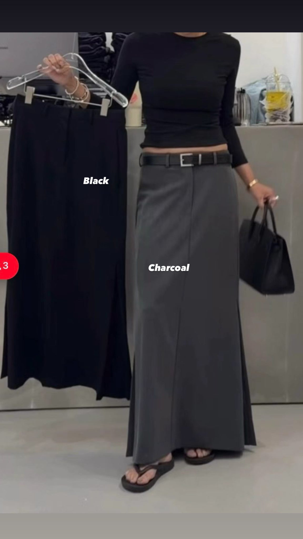 Drape Fishtail Skirt (24-26Sep超抵價$598, 之後批發價$668)