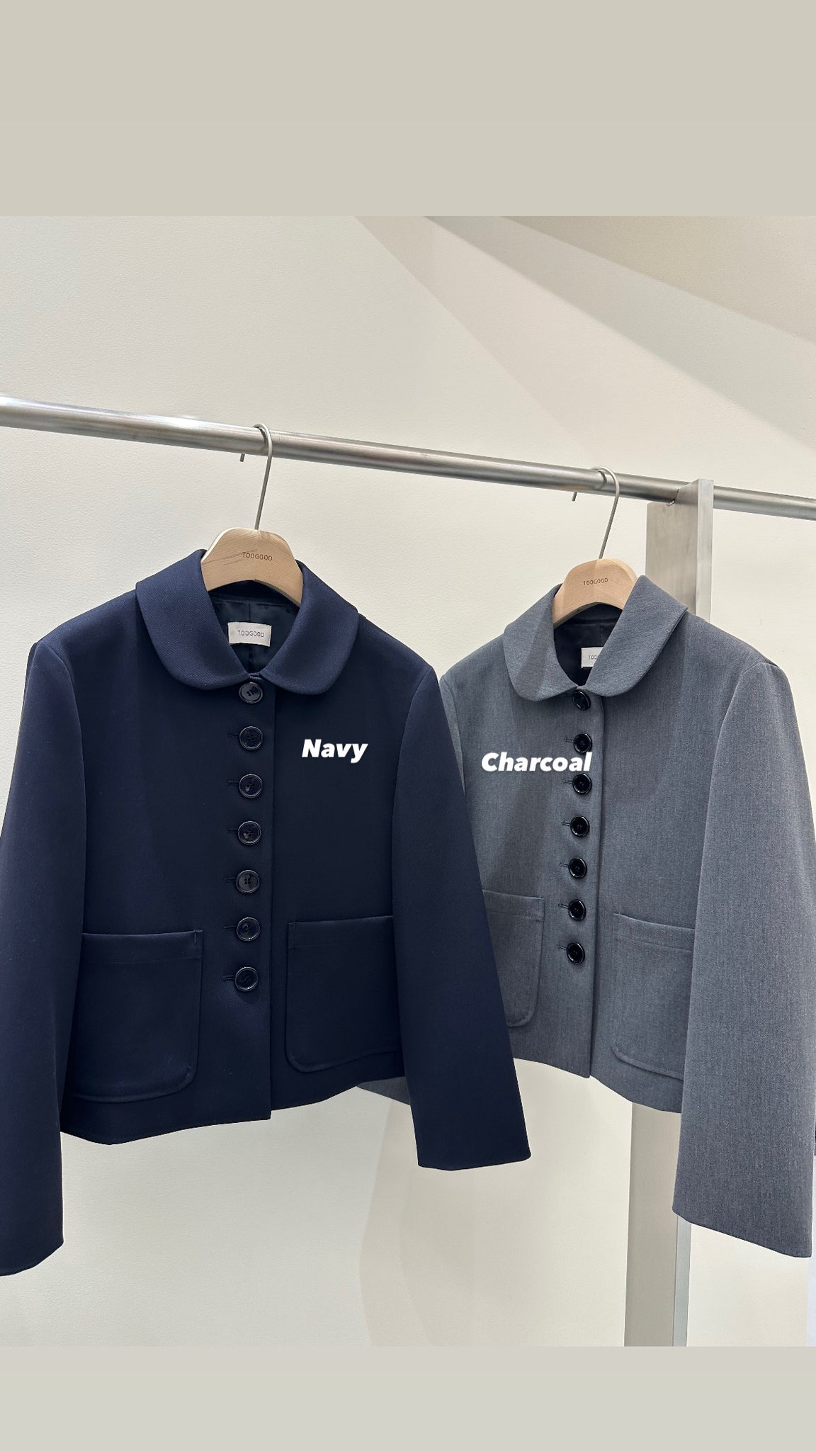 Deluxe Doll Collar Button Coat (24-26Sep超抵價$988, 之後批發價$1088)