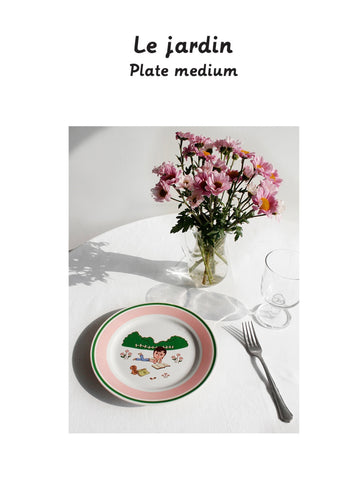 La Jardine Plate Medium