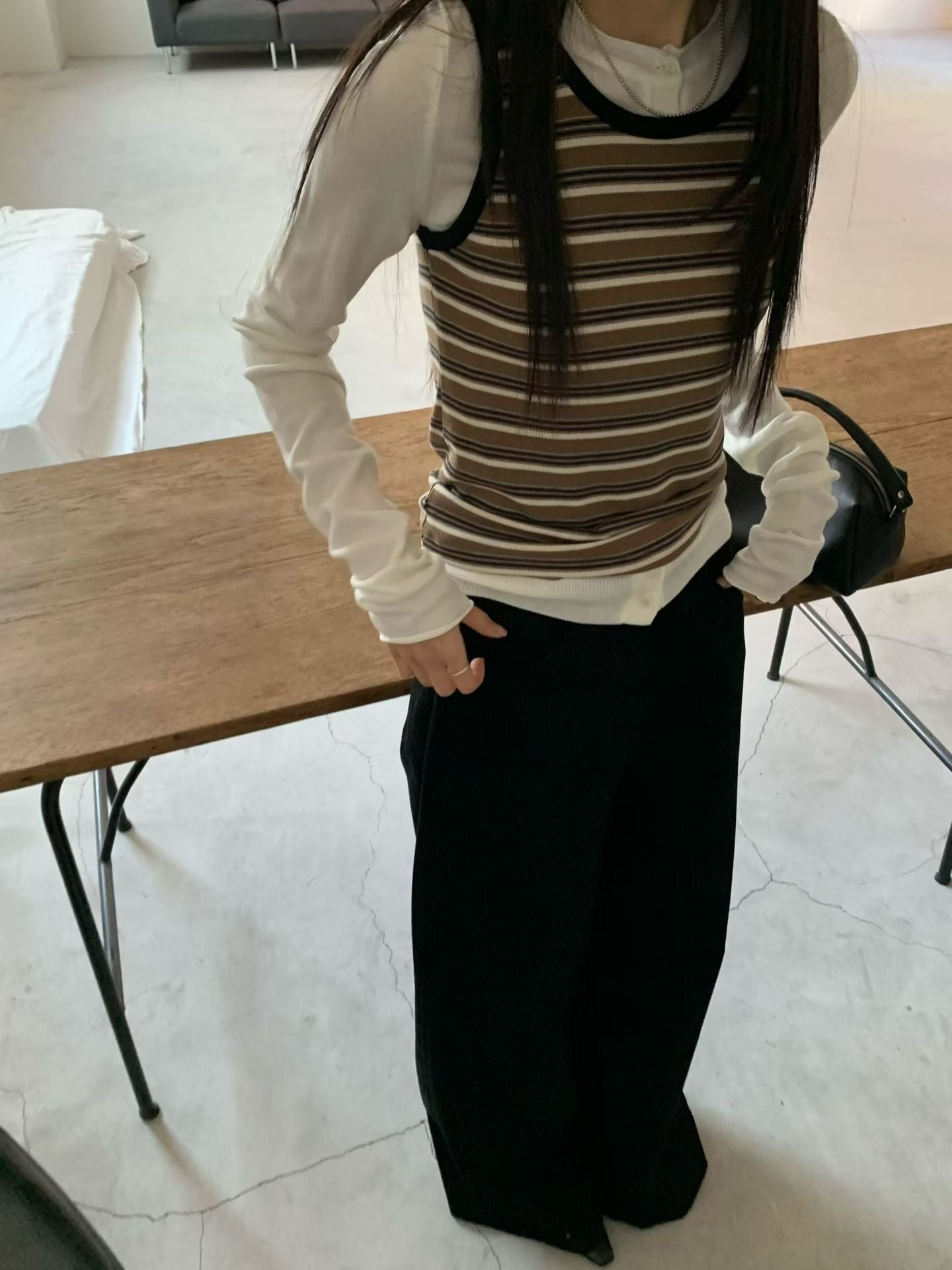 Super Like Stripe Vest (10-12Dec $228, 之後批發價$248）